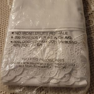 Vintage King size pillow cases.
